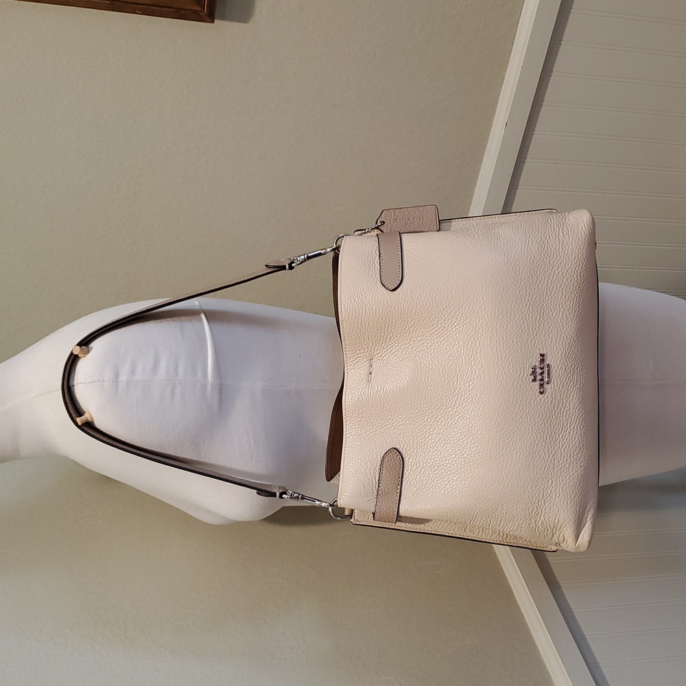 Coach Hanna 2 Tone Shoulder Bag - Picture 2 of 15
